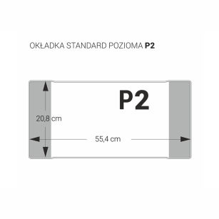 BIURFOL - OKŁADKA - 208mm/554mm - P2 - POZIOM