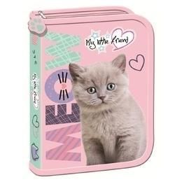 MJ - PIÓRNIK 2-KLAPKOWY B/WYP - FLUFFY KITTY