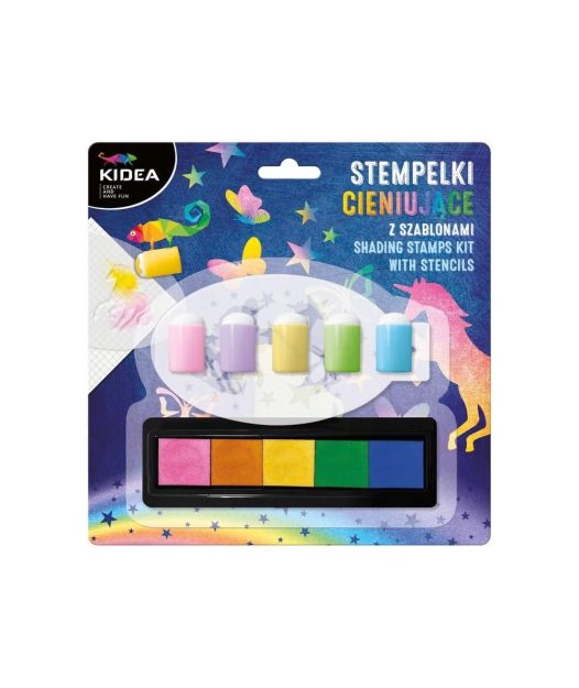 KIDEA - STEMPELKI CIENIUJĄCE Z SZABLONAMI