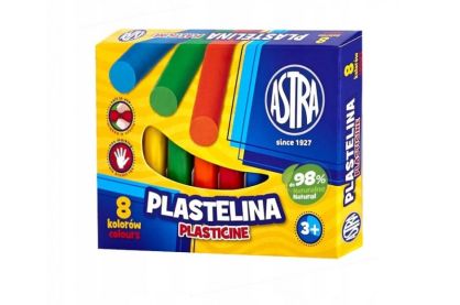 ASTRA - PLASTELINA  8 KOLORÓW