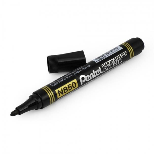 PENTEL - MARKER PERMANENTNY - N850 - CZARNY