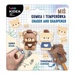 KIDEA - GUMKA I TEMPERÓWKA - MIŚ