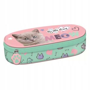 MJ - PIÓRNIK SASZETKA Z KLAPKĄ PCL-01 FLYFFY KITTY