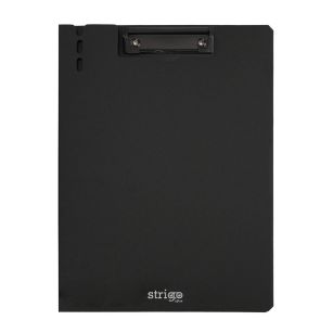 STRIGO - DESKA Z KLIPEM A4 - CZARNA