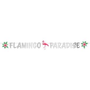AMSCAN - BANER - FLAMINGO PARADISE 135cm