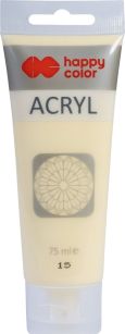 HAPPY COLOR - FARBA AKRYLOWA - 75ml - J. ŻÓŁTY LIM
