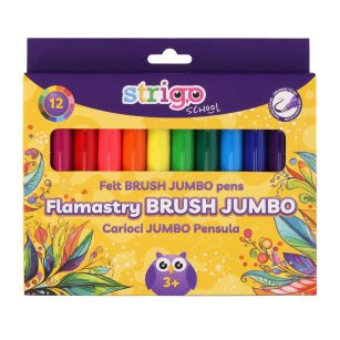 STRIGO - FLAMASRY 12KOL - Z KOŃCÓWKĄ BRUSH