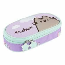 MJ - PIÓRNIK SASZETKA Z KLAPKĄ PUSHEEN VIOLET