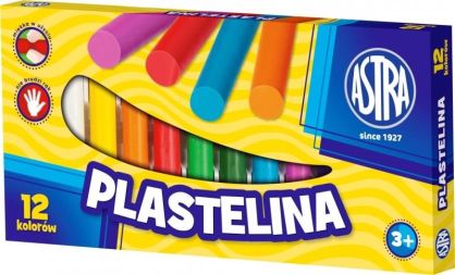 ASTRA - PLASTELINA  12 KOLORÓW