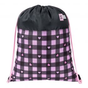 MJ - WOREK NA BUTY STRIGHT SO-01 PINK CHECKERED