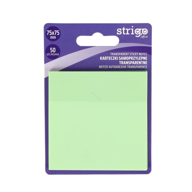 STRIGO - KARTECZKI SAMOPRZYLEPNE 75x75mm 50K NEON