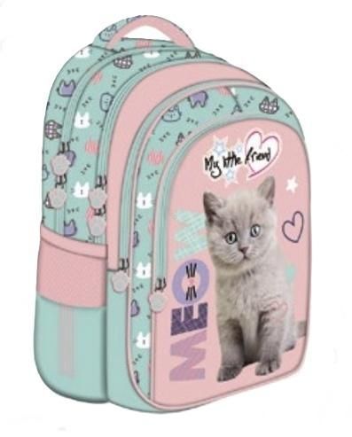 MJ - PLECAK 4-KOMOROWY BPL-58 FLUFFY KITTYK