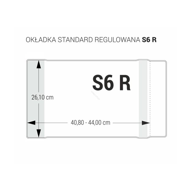 BIURFOL - OKŁADKA - 261mm - S6 - REGULOWANA K