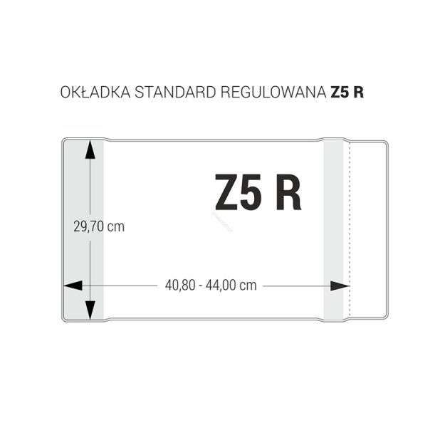 BIURFOL - OKŁADKA - 297mm - Z5 - REGULOWANA K