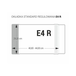 BIURFOL - OKŁADKA - 292mm - E4 - REGULOWANA