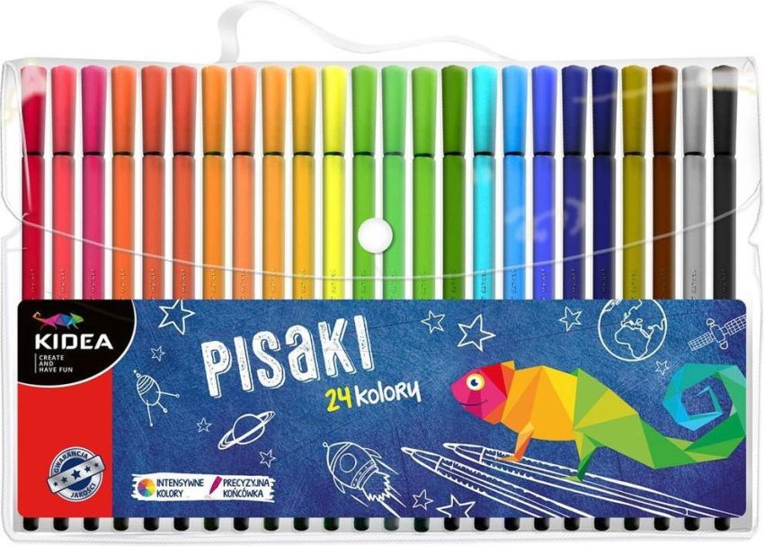 KIDEA - PISAKI W ETUI - 24 KOL