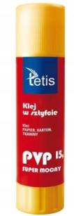 TETIS - KLEJ W SZTYFCIE PVP 15G BG100-B