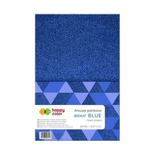HAPPY COLOR - ARKUSZE BROKAT A4 5ARK - NIEBIESKIE