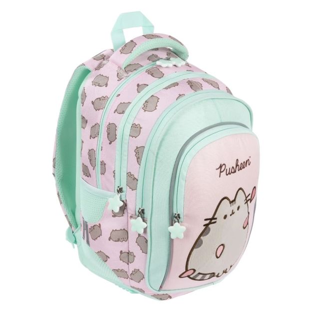MJ - PLECAK 4-KOMOROWY BPL-58 PUSHEEN PINK