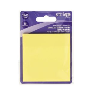 STRIGO - KARTECZKI SAMOPRZYLEPNE 75x75mm 50K NEON