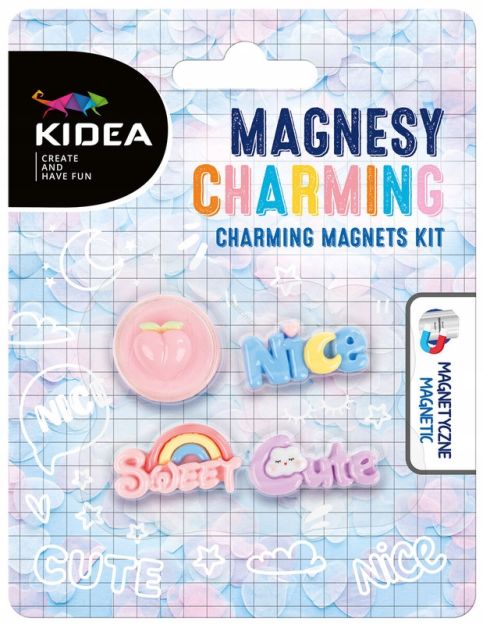 KIDEA - MAGNESY - 4szt - CHARMING