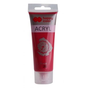 HAPPY COLOR - FARBA AKRYLOWA - 75ml - CZERWONE ZŁO