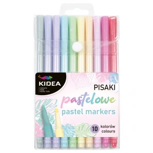 KIDEA - PISAKI PASTELOWE - 10 KOLORÓW
