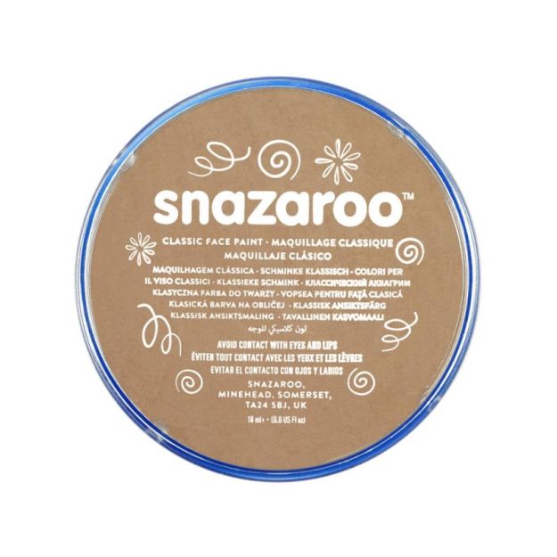 SNAZAROO - FARBA DO MALOWANIA TWARZY 18ml - J.BEŻ