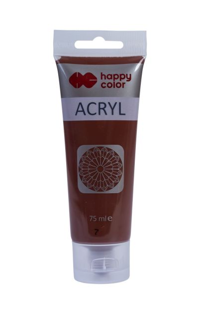 HAPPY COLOR - FARBA AKRYLOWA - 75ml - BRĄZOWA