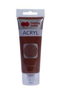 HAPPY COLOR - FARBA AKRYLOWA - 75ml - BRĄZOWA
