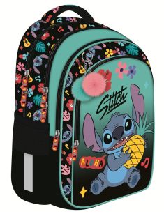 MJ - PLECAK 4-KOMOROWY BPL-58 STITCH MINT ALOHA