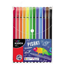 KIDEA - PISAKI W ETUI - 12 KOL
