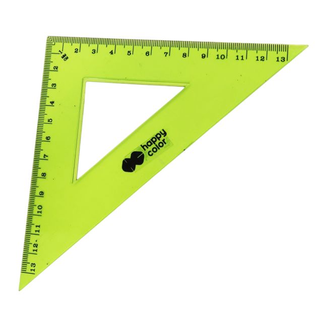 HAPPY COLOR - EKIERKA 45 STOPNI 13cm