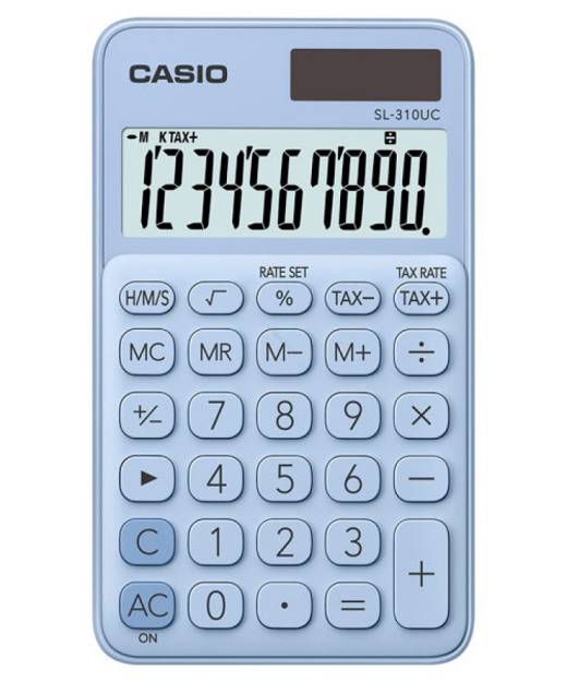 CASIO - KALKULATOR KIESZONKOWY - SL-310UC-BU BOX