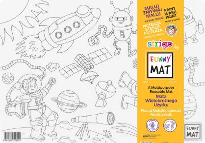 STRIGO - FUNNY MAT - TRANSPARENT - SPACE