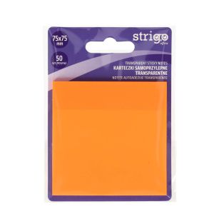 STRIGO - KARTECZKI SAMOPRZYLEPNE 75x75mm 50K NEON