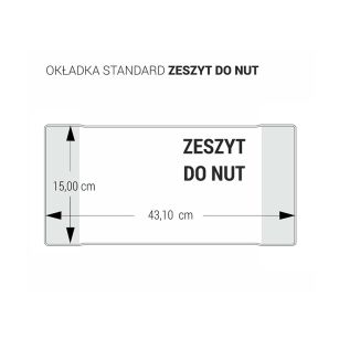 BIURFOL - OKŁADKA - 150mm/431mm - ZESZYT DO NUT