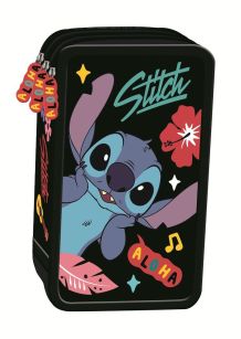 MJ - PIÓRNIK POTRÓJNY Z WYP STITCH BLACK ALOHA