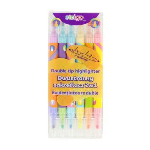 STRIGO - ZAKREŚLACZ - 6 NEON + 6 PASTEL