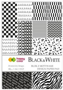HAPPY COLOR - BLOK DECO COLOR  - 20K - BLACK&WHITE