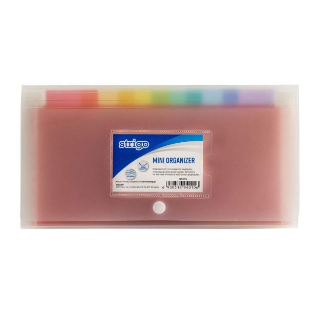 STRIGO - ORGANIZER PP DL - TRANSPARENTNY