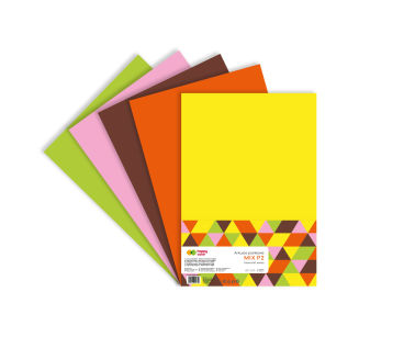 HAPPY COLOR - ARKUSZE PIANKOWE A4 5ARK - MIXA2