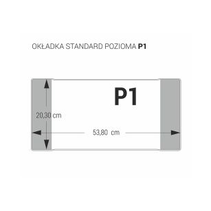 BIURFOL - OKŁADKA - 202mm/538mm - P1 - POZIOM