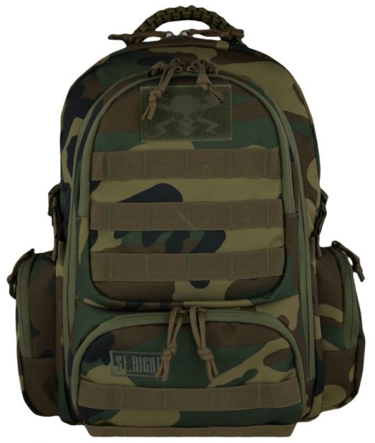 MJ - PLECAK SZKOLNY STRIGHT BP-36 MILITARY WOODLAN