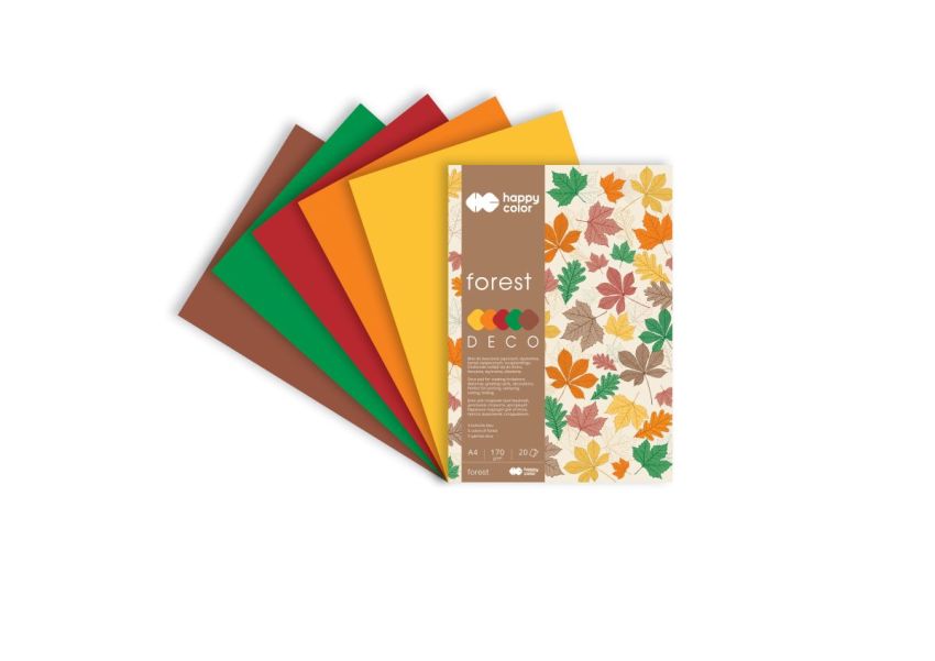 HAPPY COLOR - BLOK DECO COLOR A4 - 20K - AUTUMN