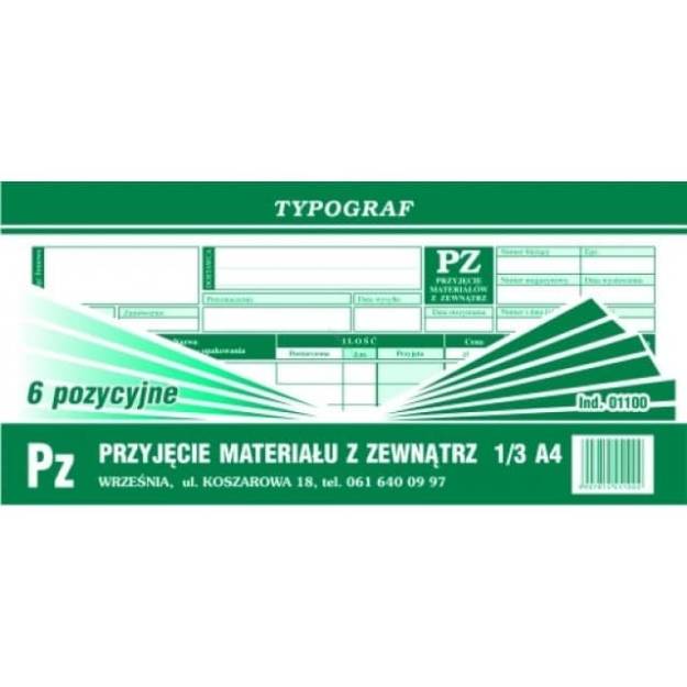 Y PZ 1/3  A4 - 6 POZYCJI - 01100