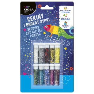 KIDEA - CEKINY I BROKAT SYPKI 10szt