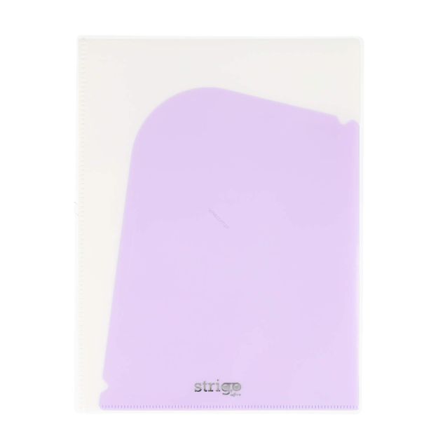 STRIGO - FOLDER A4 - 6 KIESZENI - LILIOWY